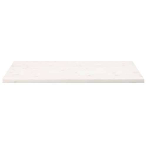 Ploča za stol bijela 100x50x2,5 cm masivna borovina pravokutna - Bijela 100 x 50 x 2.5 cm 1 Cijena