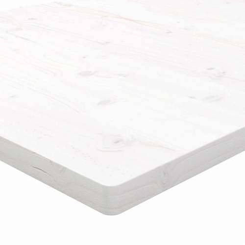Ploča za stol bijela 100x50x2,5 cm masivna borovina pravokutna - Bijela 100 x 50 x 2.5 cm 1 Cijena