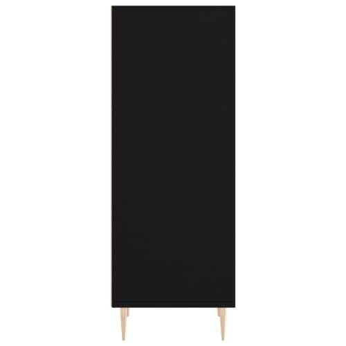 Komoda crna 34,5 x 32,5 x 90 cm od konstruiranog drva - Crna 1 Cijena