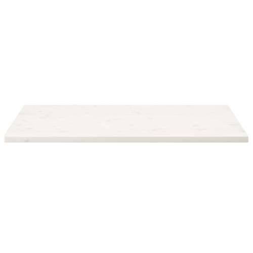 Ploča za stol bijela 100x60x2,5 cm masivna borovina pravokutna - Bijela 100 x 60 x 2.5 cm 1 Cijena