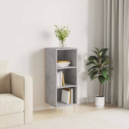 Komoda siva boja betona 34,5x32,5x90 cm od konstruiranog drva - Beton siva 1 Cijena