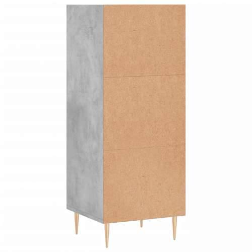 Komoda siva boja betona 34,5x32,5x90 cm od konstruiranog drva - Beton siva 1 Cijena