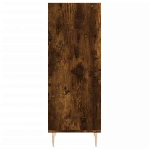 Komoda boja dimljenog hrasta 34,5x32,5x90 cm konstruirano drvo - Dimljeni hrast 1 Cijena