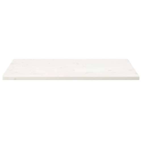 Ploča za stol bijela 110x60x2,5 cm masivna borovina pravokutna - Bijela 110 x 60 x 2.5 cm 1 Cijena