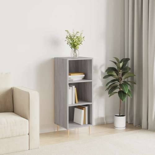 Komoda boja hrasta sonome 34,5x32,5x90 cm konstruirano drvo - Sivi hrast sonoma 1 Cijena