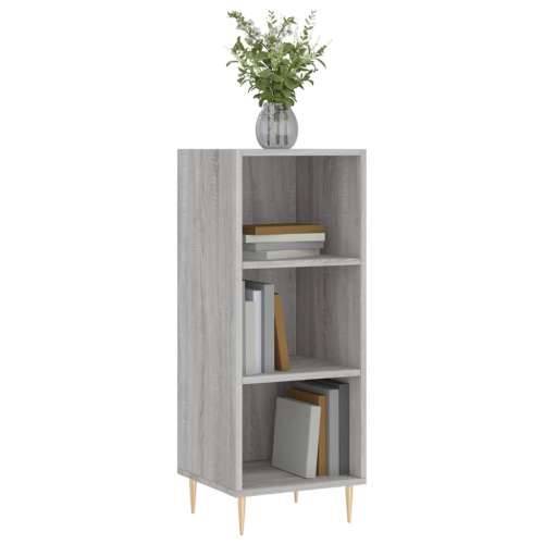Komoda boja hrasta sonome 34,5x32,5x90 cm konstruirano drvo - Sivi hrast sonoma 1 Cijena