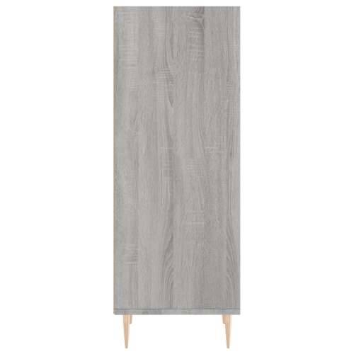 Komoda boja hrasta sonome 34,5x32,5x90 cm konstruirano drvo - Sivi hrast sonoma 1 Cijena
