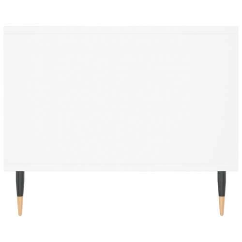 Stolić za kavu bijeli 102 x 50 x 40 cm od konstruiranog drva - Bijela 1 Cijena