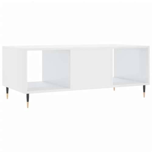 Stolić za kavu sjajni bijeli 102 x 50 x 40 cm konstruirano drvo - Visoko sjajno bijela 1 Cijena