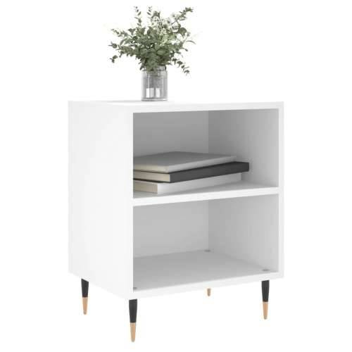 Noćni ormarići 2 kom bijeli 40 x 30 x 50 cm konstruirano drvo - Bijela 2 Cijena
