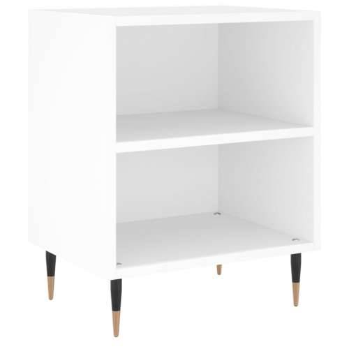 Noćni ormarići 2 kom bijeli 40 x 30 x 50 cm konstruirano drvo - Bijela 2 Cijena