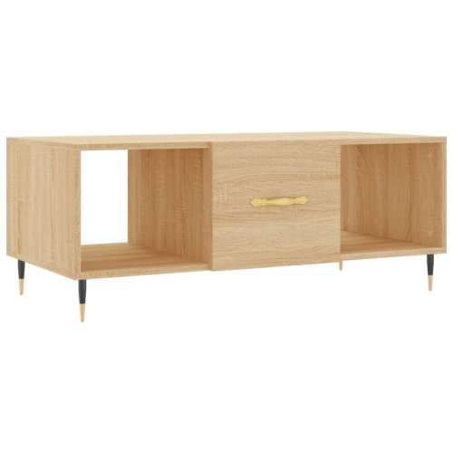 Stolić za kavu boja hrasta 102 x 50 x 40 cm konstruirano drvo - sonoma hrast 1 Cijena