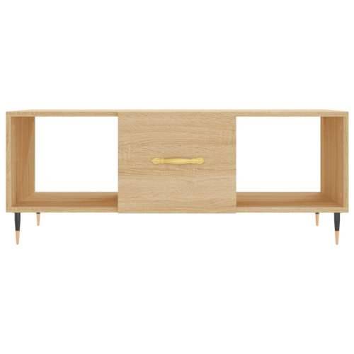 Stolić za kavu boja hrasta 102 x 50 x 40 cm konstruirano drvo - sonoma hrast 1 Cijena