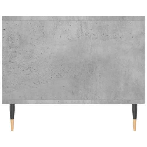Stolić za kavu boja betona 102 x 50 x 40 cm konstruirano drvo - Beton siva 1 Cijena