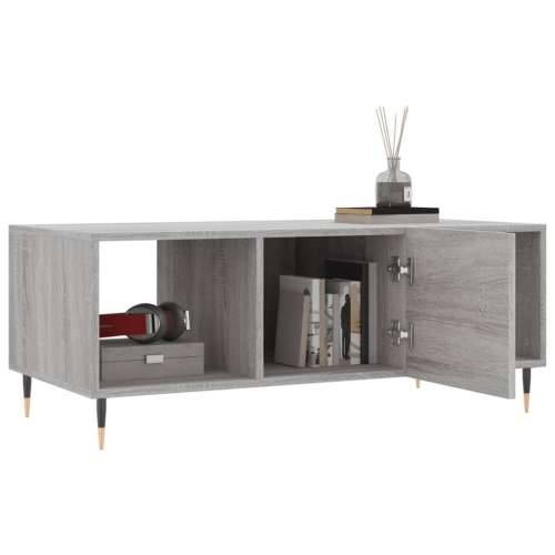 Stolić za kavu boja hrasta 102x50x40 cm konstruirano drvo - Sivi hrast sonoma 1 Cijena