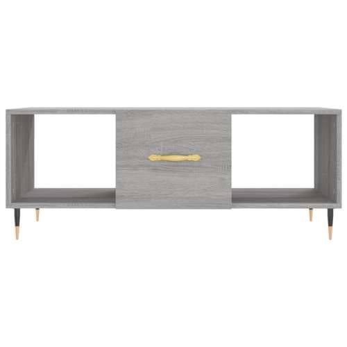 Stolić za kavu boja hrasta 102x50x40 cm konstruirano drvo - Sivi hrast sonoma 1 Cijena