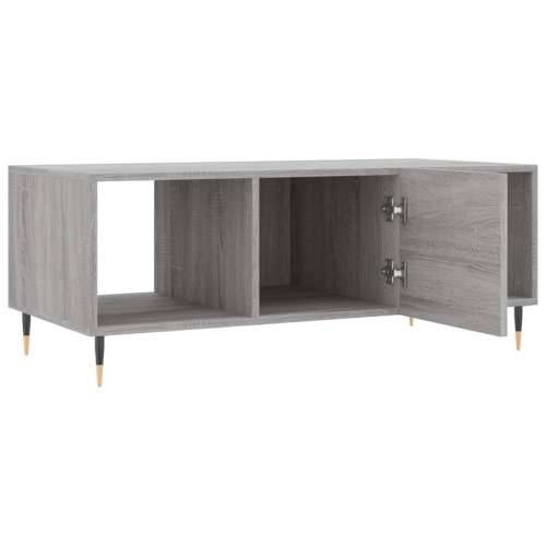 Stolić za kavu boja hrasta 102x50x40 cm konstruirano drvo - Sivi hrast sonoma 1 Cijena