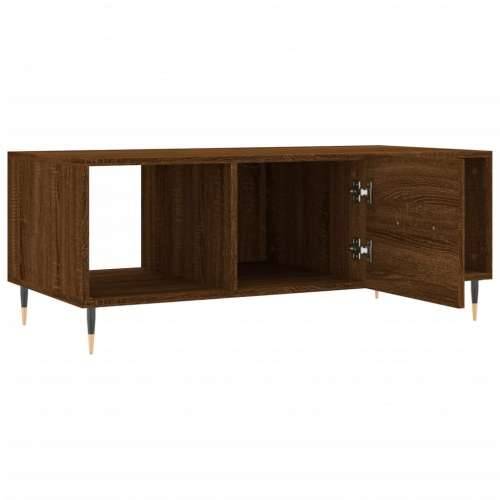 Stolić za kavu boja hrasta 102 x 50 x 40 cm konstruirano drvo - Smeđi hrast 1 Cijena