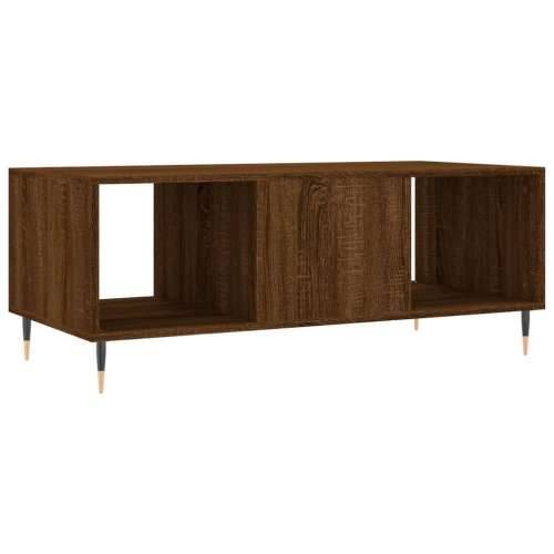 Stolić za kavu boja hrasta 102 x 50 x 40 cm konstruirano drvo - Smeđi hrast 1 Cijena