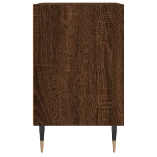 Noćni ormarići 2 kom boja hrasta 40x30x50 cm konstruirano drvo - Smeđi hrast 2 Cijena