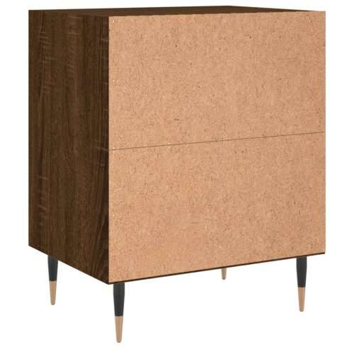 Noćni ormarići 2 kom boja hrasta 40x30x50 cm konstruirano drvo - Smeđi hrast 2 Cijena