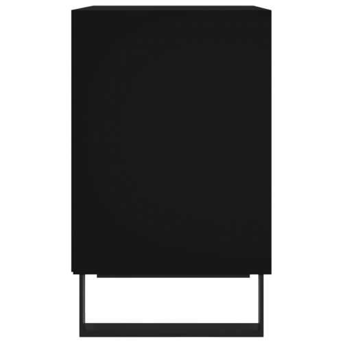 Noćni ormarići 2 kom crni 40 x 30 x 50 cm konstruirano drvo - Crna 2 Cijena