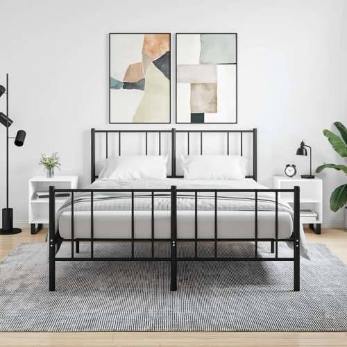 Noćni ormarići 2 kom sjajni bijeli 40x30x50cm konstruirano drvo - Visoko sjajno bijela 2 Cijena