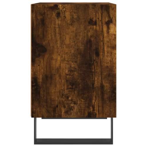 Noćni ormarić boja hrasta 40 x 30 x 50 cm od konstruiranog drva - Dimljeni hrast 1 Cijena