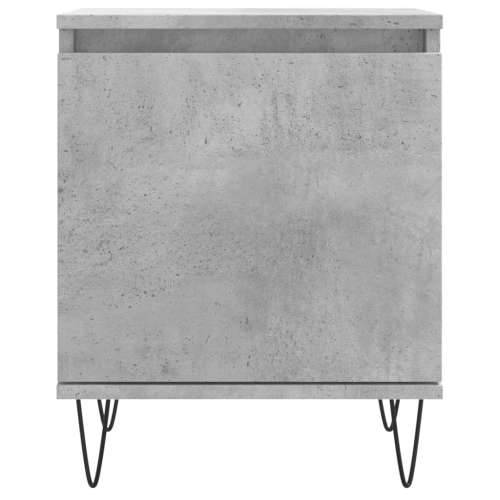 Noćni ormarići 2 kom boja betona 40x30x50 cm konstruirano drvo - Beton siva 2 Cijena