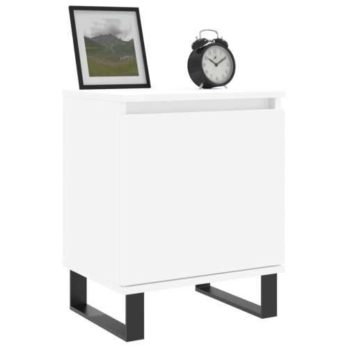 Noćni ormarići 2 kom sjajni bijeli 40x30x50cm konstruirano drvo - Visoko sjajno bijela 2 Cijena