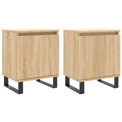 Noćni ormarići 2 kom boja hrasta 40x30x50 cm konstruirano drvo - sonoma hrast 2 Cijena