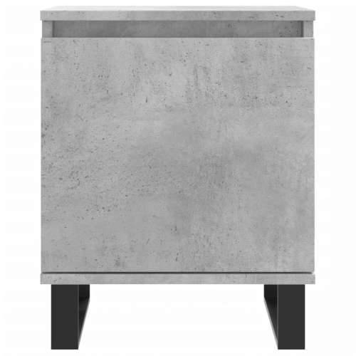 Noćni ormarić siva boja betona 40x30x50 cm konstruirano drvo - Beton siva 1 Cijena