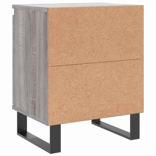 Noćni ormarić siva boja hrasta 40x30x50 cm konstruirano drvo - Sivi hrast sonoma 1 Cijena