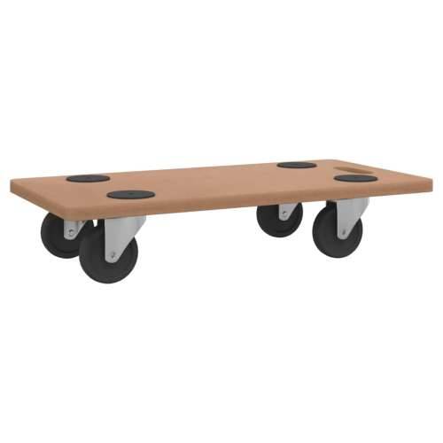 Transportne platforme s kotačima 2 kom pravokutne drvene - 57.5 x 29 cm 2 Cijena