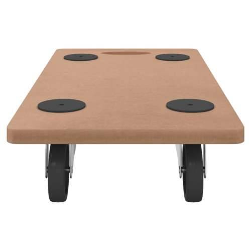 Transportne platforme s kotačima 2 kom pravokutne drvene - 57.5 x 29 cm 2 Cijena
