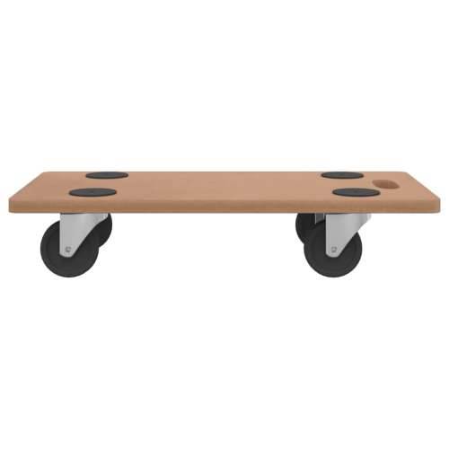 Transportne platforme s kotačima 2 kom pravokutne drvene - 57.5 x 29 cm 2 Cijena