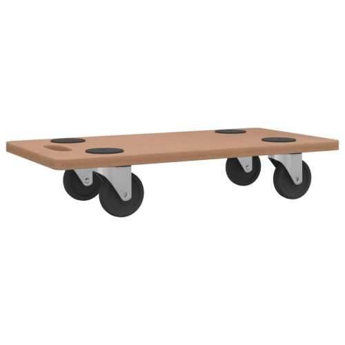 Transportne platforme s kotačima 2 kom pravokutne drvene - 57.5 x 29 cm 2 Cijena