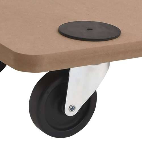 Transportne platforme s kotačima 2 kom pravokutne drvene - 57.5 x 29 cm 2 Cijena