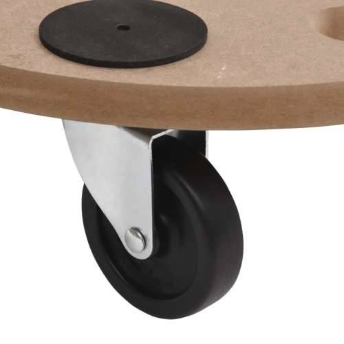 Transportne platforme s kotačima 2 kom okrugle drvene - Ø 38 cm 2 Cijena