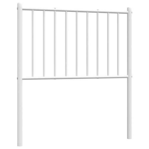 Metalno uzglavlje bijelo 75 cm - Bijela 75 cm 1 Cijena
