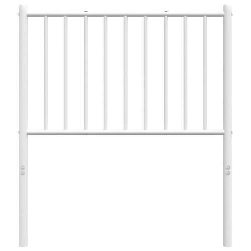 Metalno uzglavlje bijelo 75 cm - Bijela 75 cm 1 Cijena