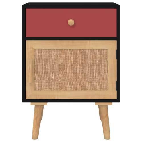 Noćni ormarići 2 kom crni 40 x 30 x 55 cm konstruirano drvo - Crna 2 Cijena