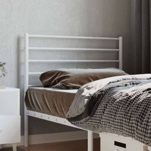 Metalno uzglavlje bijelo 75 cm - Bijela 75 cm 1 Cijena