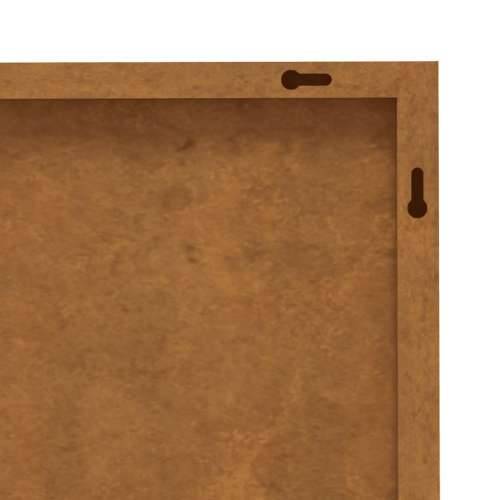 Vrtni zidni ukrasi 3 kom 105x55 cm čelik COR-TEN uzorak stabla Cijena