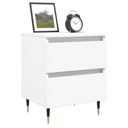 Noćni ormarići 2 kom bijeli 40 x 35 x 50 cm konstruirano drvo - Bijela 2 Cijena