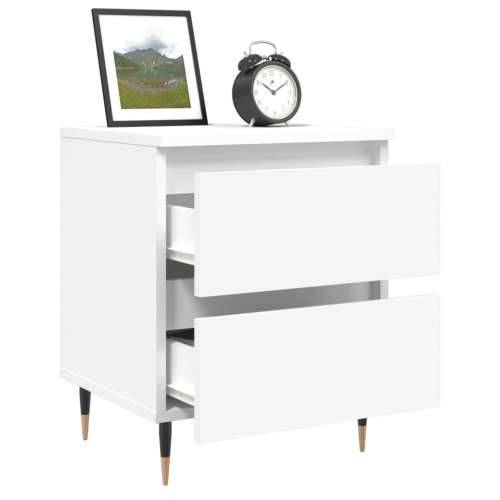 Noćni ormarići 2 kom bijeli 40 x 35 x 50 cm konstruirano drvo - Bijela 2 Cijena