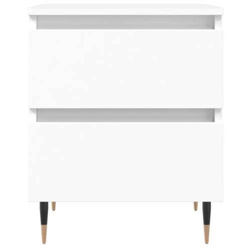Noćni ormarići 2 kom bijeli 40 x 35 x 50 cm konstruirano drvo - Bijela 2 Cijena
