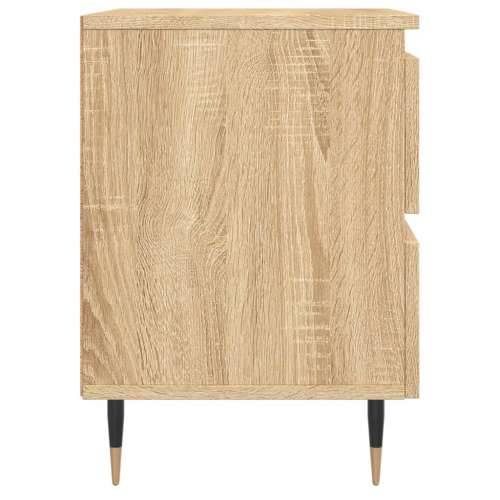 Noćni ormarići 2 kom boja hrasta 40x35x50 cm konstruirano drvo - sonoma hrast 2 Cijena