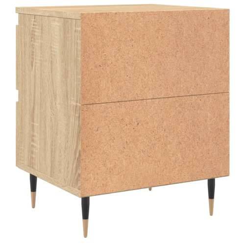 Noćni ormarići 2 kom boja hrasta 40x35x50 cm konstruirano drvo - sonoma hrast 2 Cijena
