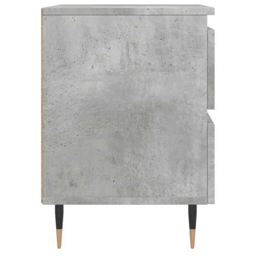 Noćni ormarići 2 kom boja betona 40x35x50 cm konstruirano drvo - Beton siva 2 Cijena